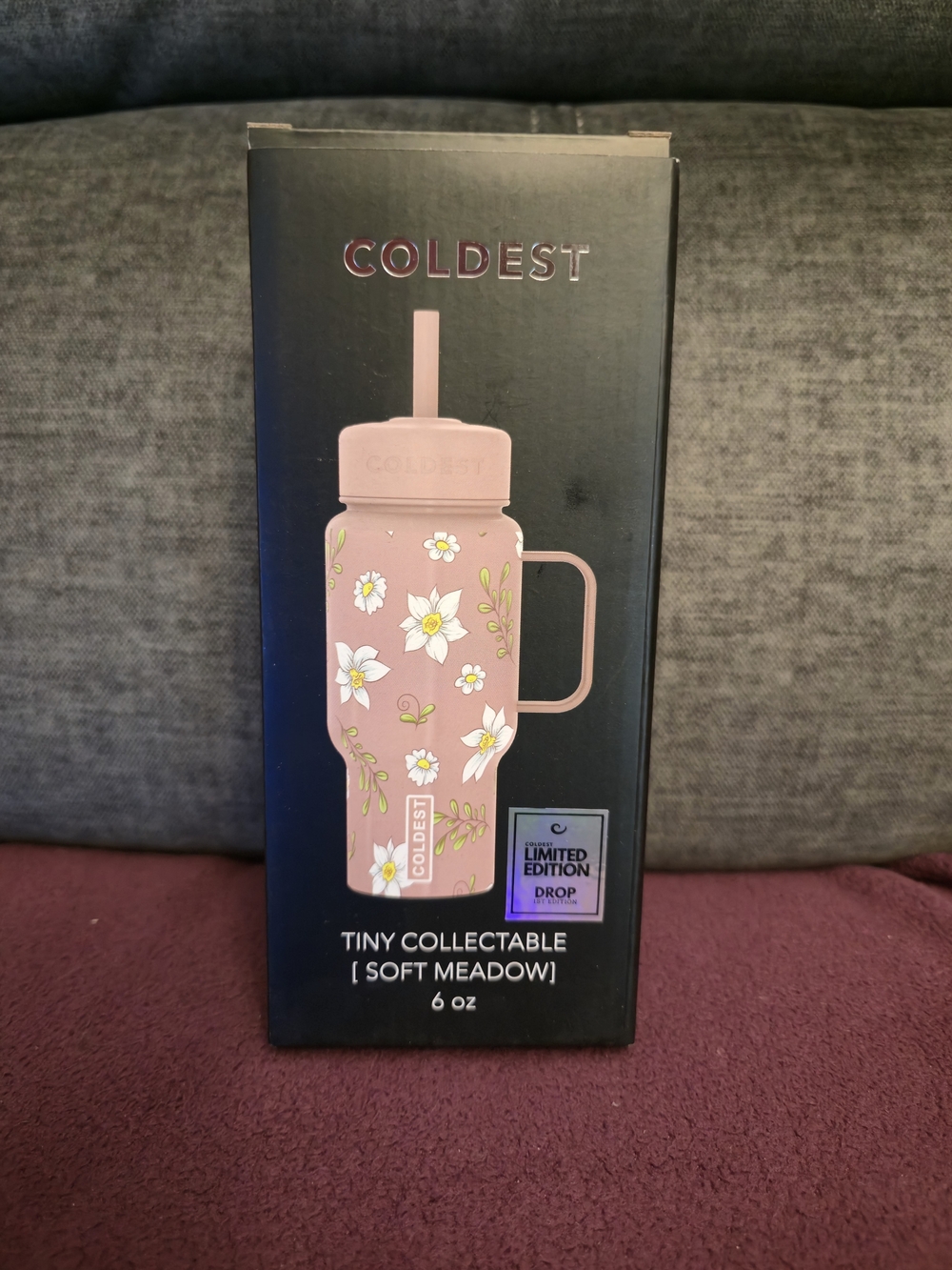 6oz. Soft Meadows Coldest Water Bottle